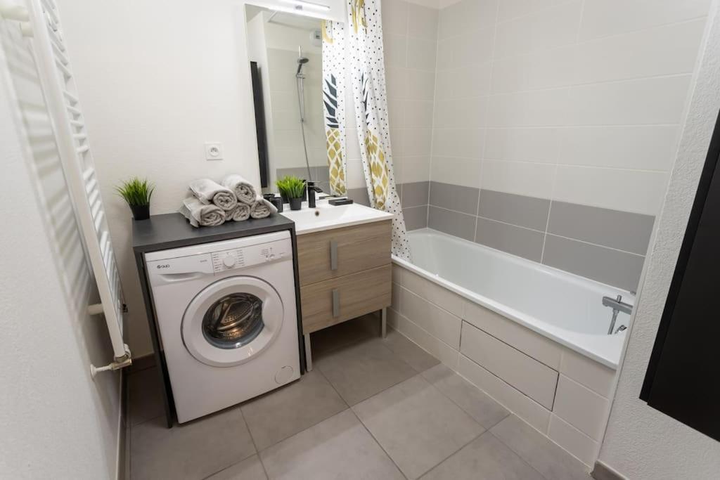 T3-2 Min Metro-24 24H Apartment Toulouse Ngoại thất bức ảnh